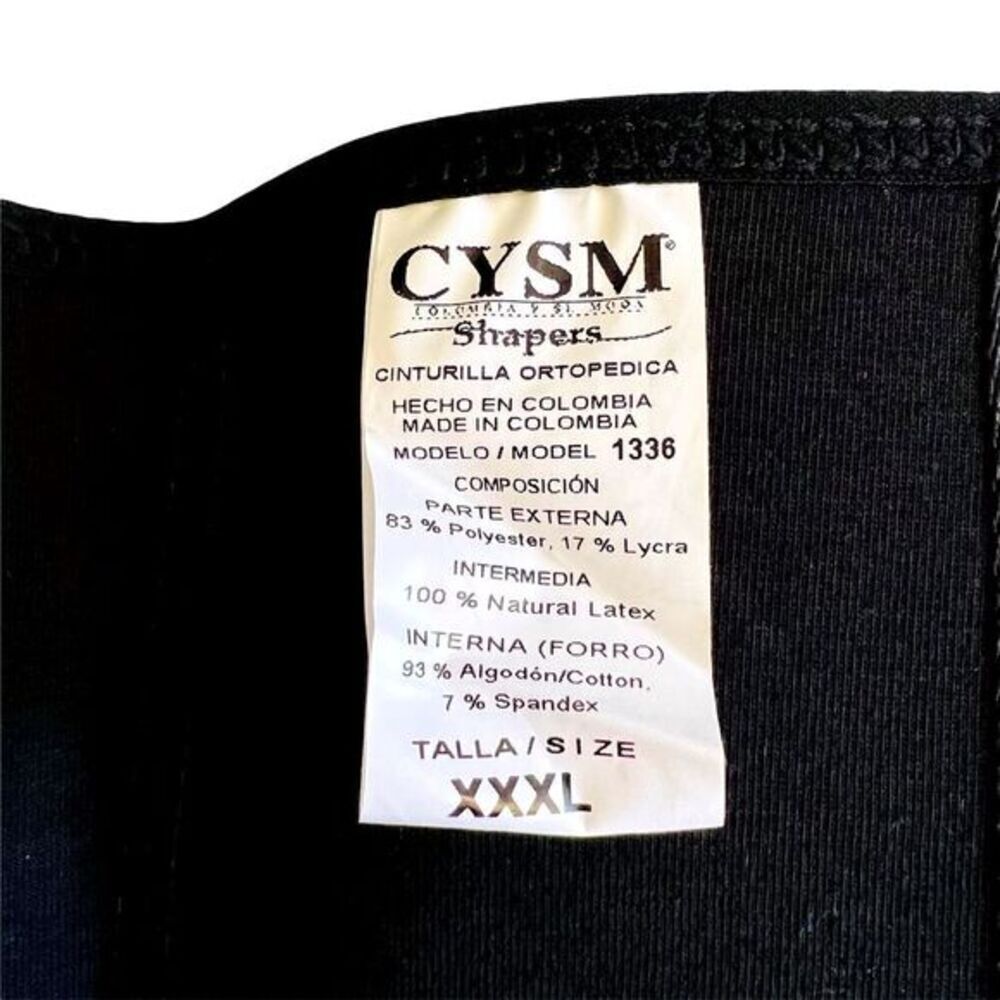 CYSM FAJATE WOMEN'S WAIST CINCHER HIGH COMPRESSION‎ COTTON EXTERIOR  SIZE 3XL - Picture 2 of 7